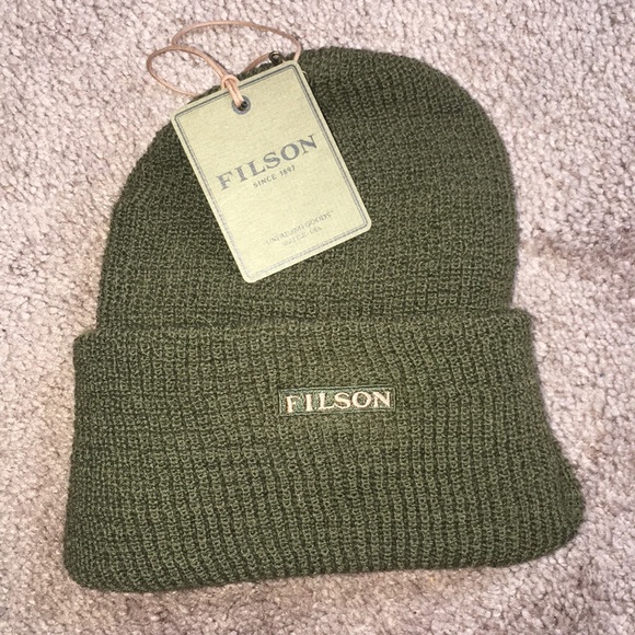 filson visor beanie